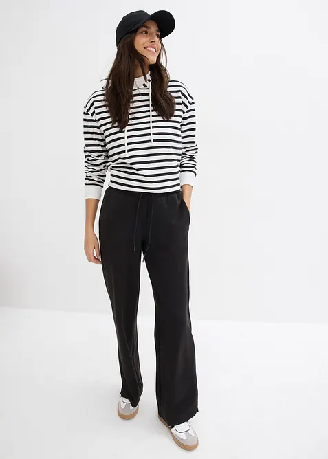 Jersey broek van stevige interlock, bonprix