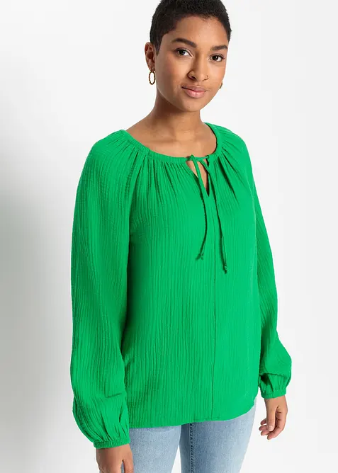 Mousseline blouse, bonprix