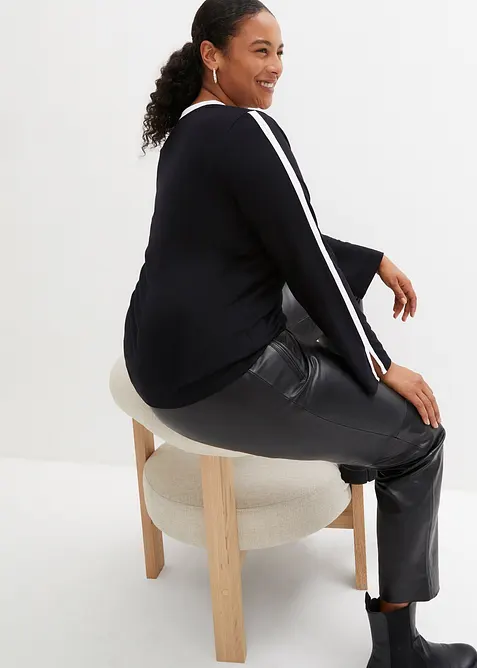 Longsleeve met splitten, bonprix