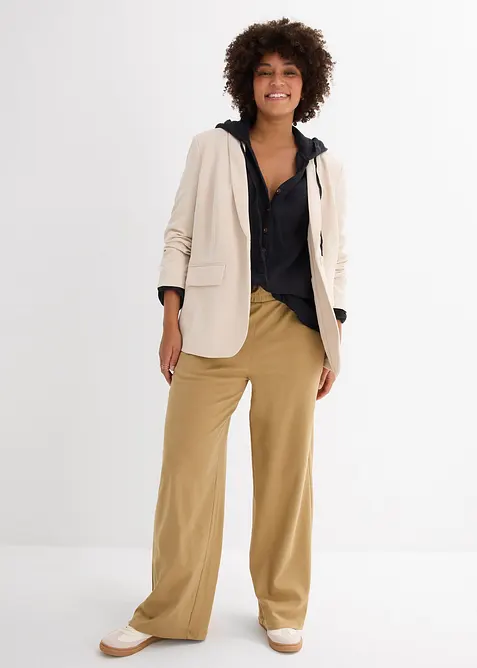 Mousseline blouse van katoen, bonprix