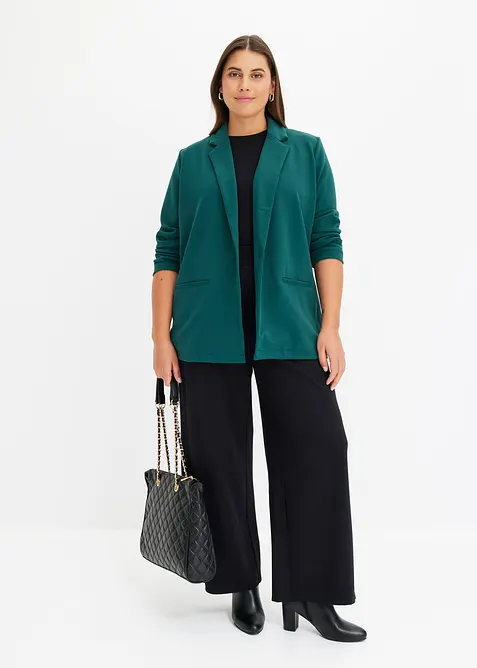 Blazer van jersey-cr&ecirc;pe, bonprix