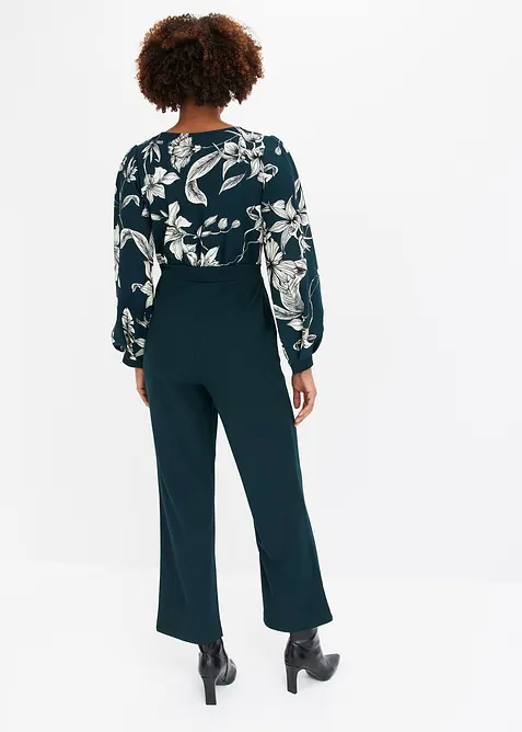 Jersey jumpsuit in wikkellook, bonprix