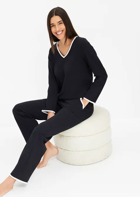 Pyjama van zacht katoen, bonprix