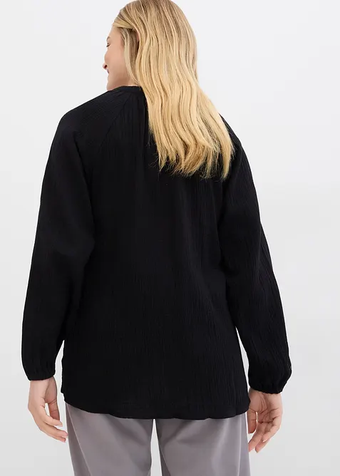 Lange tuniek van mousseline, bonprix