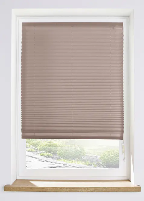 Verduisterend plisségordijn met klittenband, bonprix