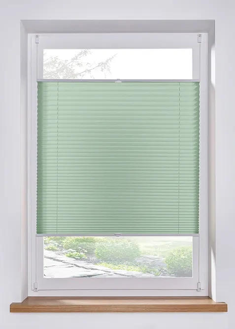 Plisségordijn, ophangen zonder boren, bonprix