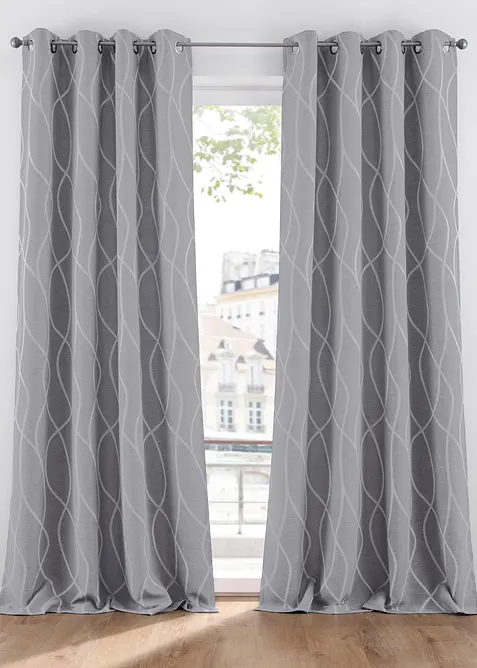 Gordijn van jacquard (1 stuk), bonprix