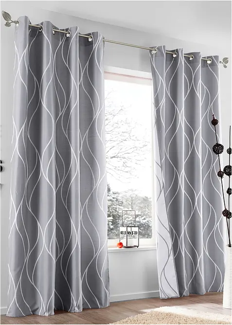 Gordijn van jacquard (1 stuk), bonprix