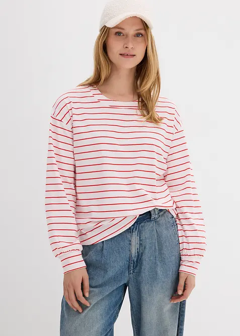 Longsleeve van biologisch katoen, bonprix