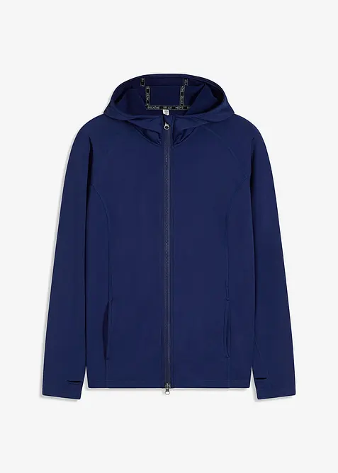 Thermo trainingsjack met duimlus, bonprix