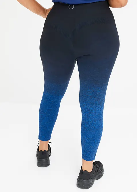 Naadloze sportlegging met kleurverloop, sneldrogend, bonprix