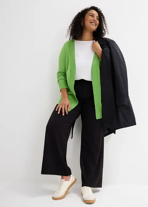 Vest met lange mouwen en zakken, bonprix