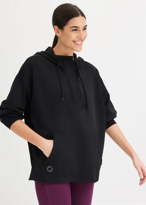 Oversized outdoor hoodie met modal, ultrazacht, bonprix