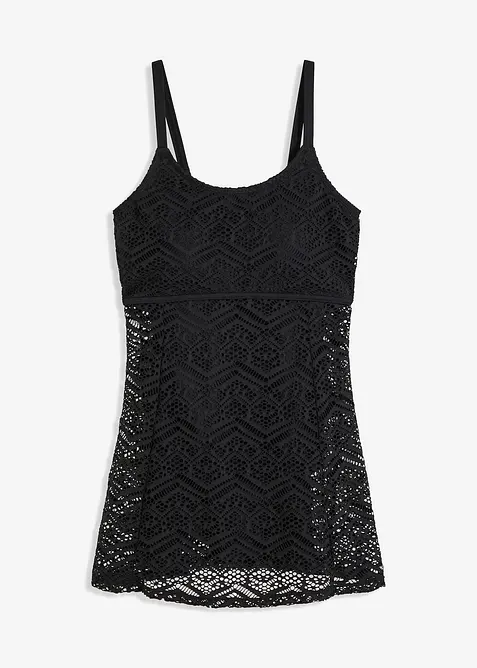 Badpakjurk met kant, bonprix