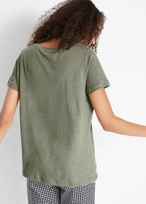 Linnen shirt, valt losjes, bonprix