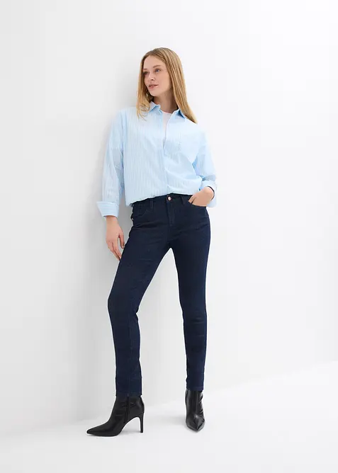 Oversized blouse van katoen, bonprix