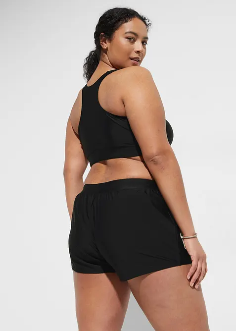 Bralette bikini met zwemshort (2-dlg. set), bonprix