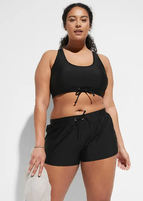 Bralette bikini met zwemshort (2-dlg. set), bonprix