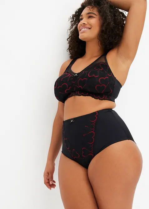 Steun bh zonder beugels met gewatteerde schouderbandjes, bonprix