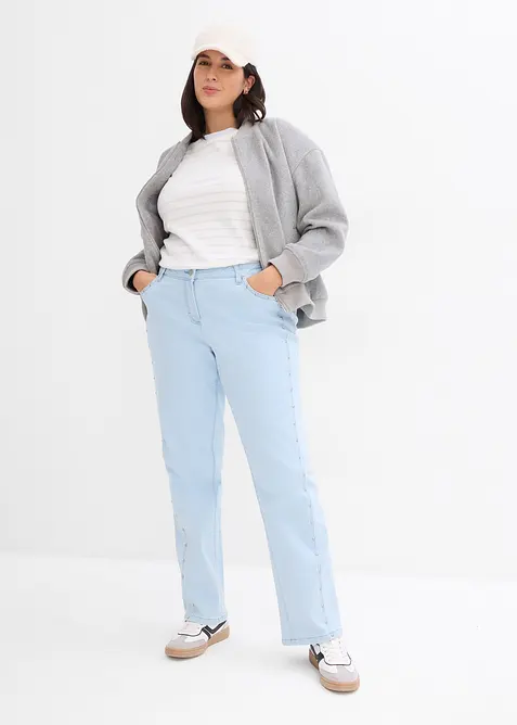 T-shirt van zwaar biologisch katoen, bonprix