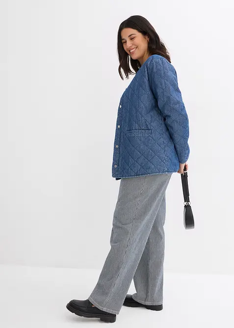 Gebreid vest met zakken, bonprix