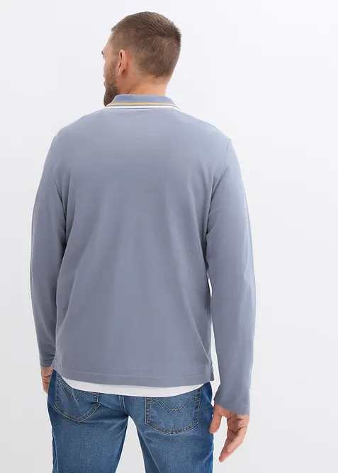 Poloshirt van biologisch katoen (set van 2), bonprix