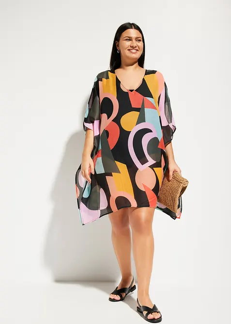 Transparante strandtuniek, bonprix