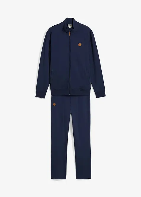 Joggingpak van biologisch katoen (2-dlg. set), bonprix