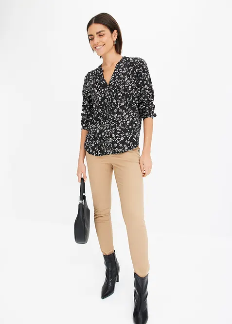 Blouse van soepele viscose, bonprix
