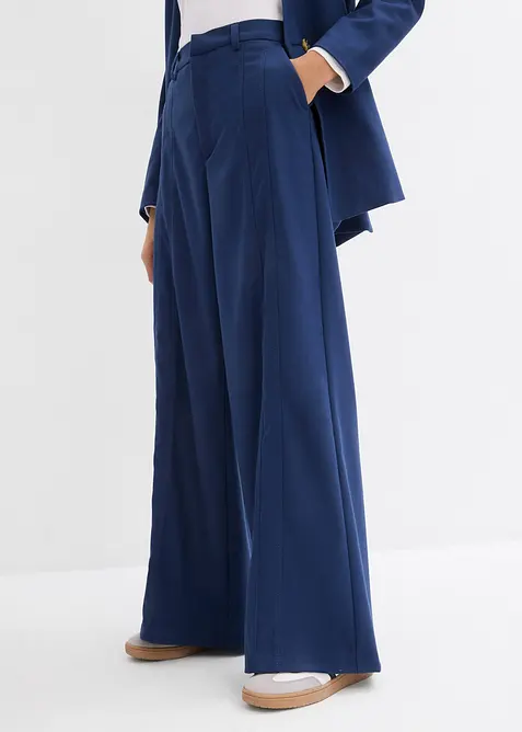 Marlene Dietrich broek met een hoge tailleband van viscosemix, bonprix