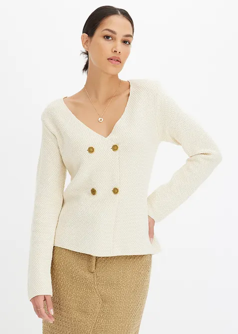 Gebreide blazer, bonprix