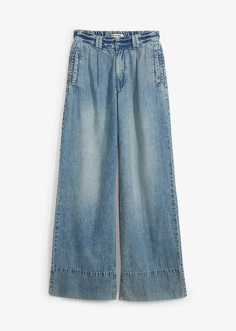 Wide leg jeans high waist, bonprix