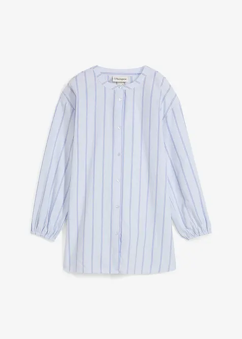 Lange blouse van katoen-popeline, bonprix