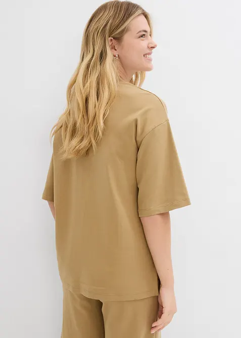 Longshirt van interlock, bonprix