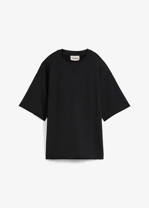 Lang sweatshirt van biologisch katoen, bonprix