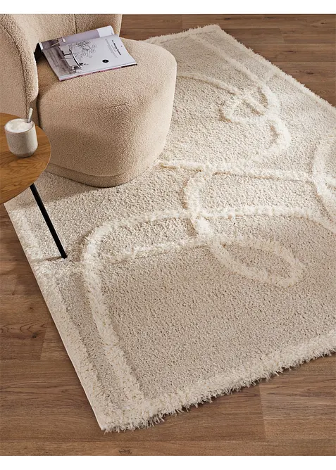 Vloerkleed met reliëfstructuur, bonprix