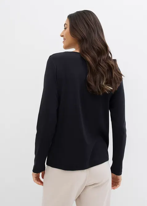 Longsleeve van biologisch katoen, bonprix