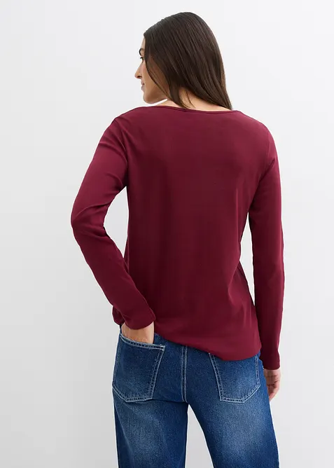 Longsleeve van biologisch katoen, bonprix