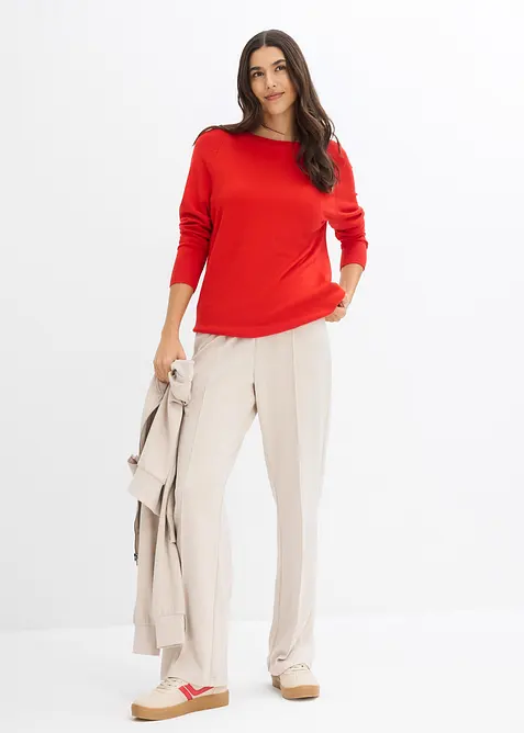 Fijngebreide trui, bonprix