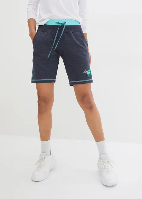 Sweat short van katoenmix, bonprix