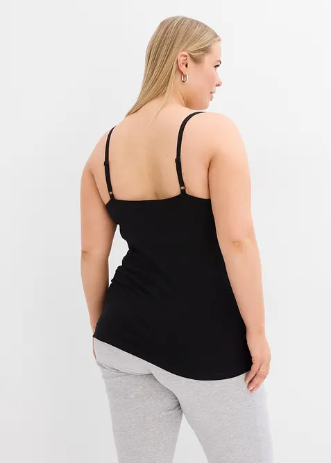 Voedingstop van biologisch katoen (set van 2), bonprix