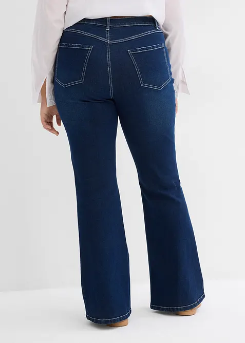 Bootcut jeans high waist, stretch, bonprix