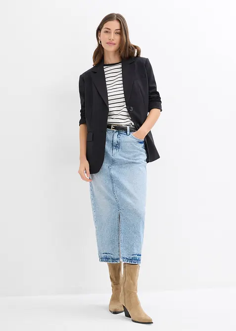 T-shirt van zwaar biologisch katoen, bonprix