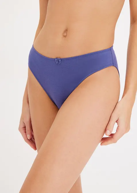 Slip met biologisch katoen (set van 5), bonprix