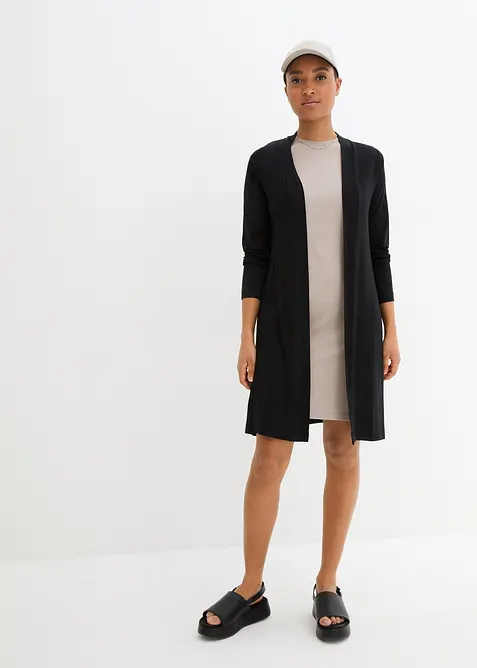 Lang shirtvest van zachte viscose, bonprix