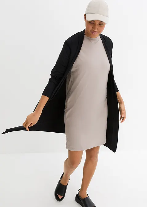 Lang shirtvest van zachte viscose, bonprix