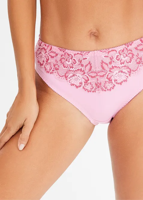 Maxislip met sierlijk kant, bonprix