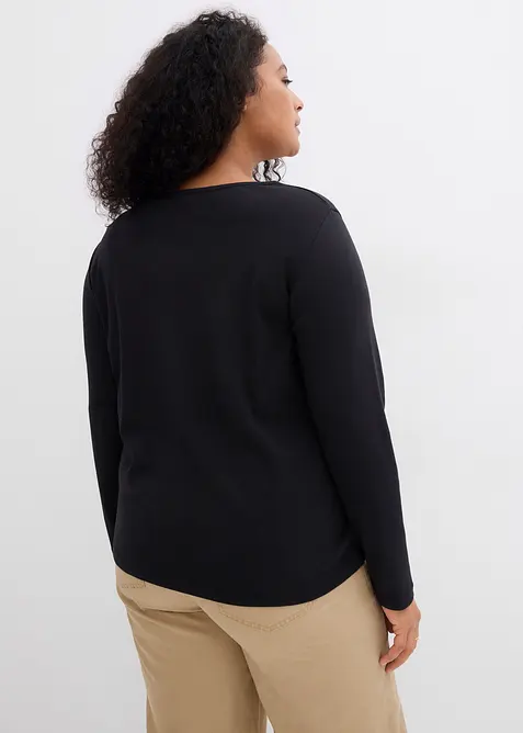 Longsleeve van biologisch katoen, bonprix