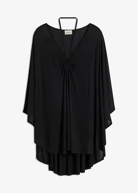 Transparante strandtuniek van viscose, bonprix