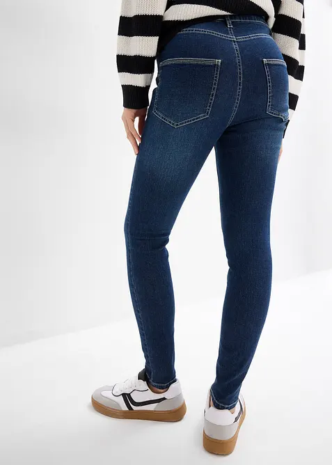Skinny jeans mid waist, cropped, bonprix